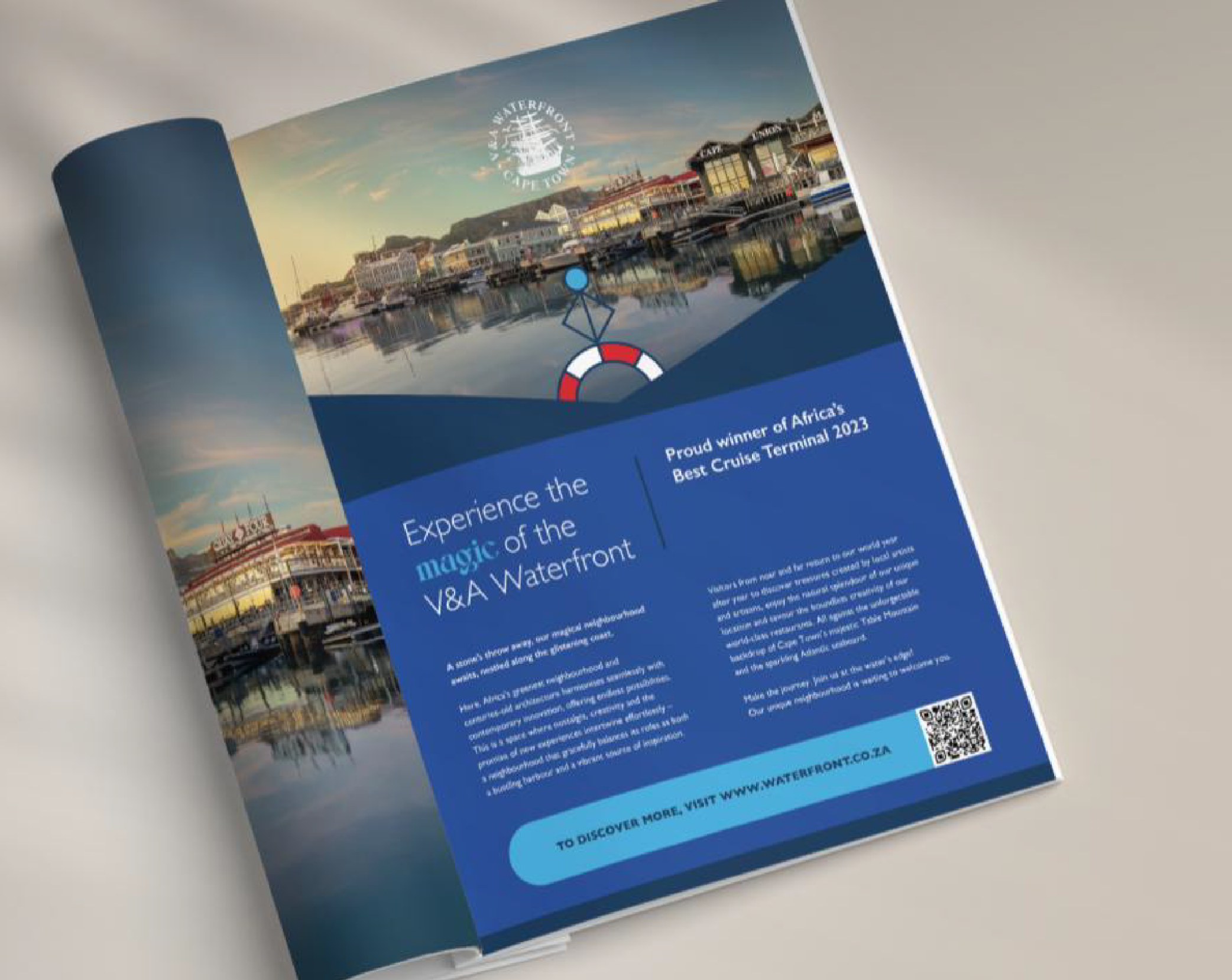 Design_V&A Waterfront_cruise terminal print ad