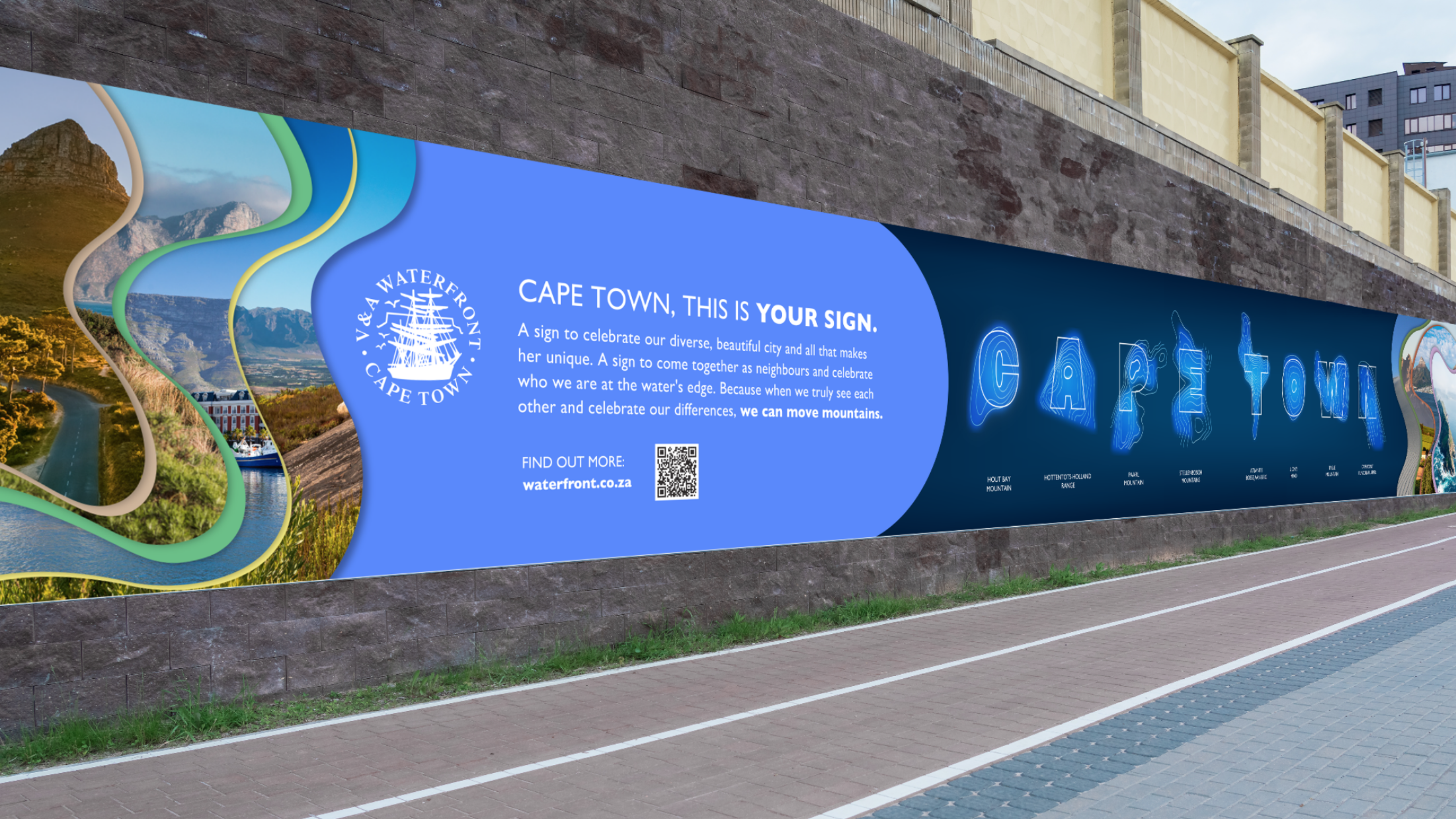 Production_V&A Waterfront_Cape town sign hoarding